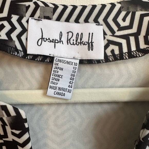 Joseph Ribkoff blazer with zipper-size 10 - Picture 4 of 6